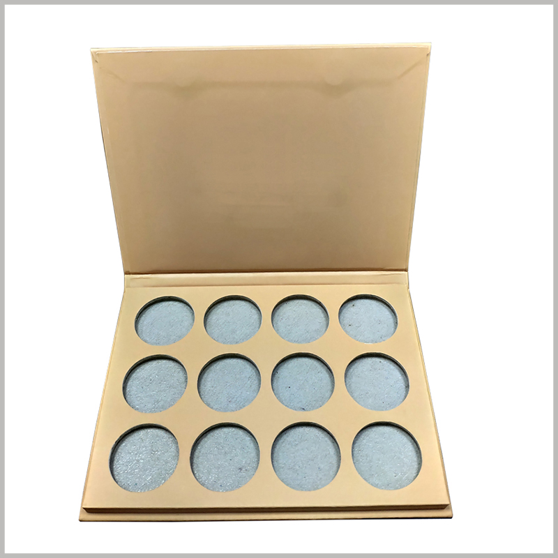 Wholesale Custom Empty Eyeshadow Palette Packaging 4 Colors Paper
