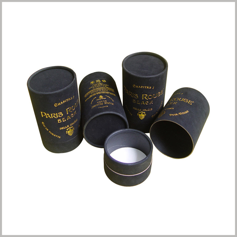 Cylindrical cardboard tubes packaging for cosmetics