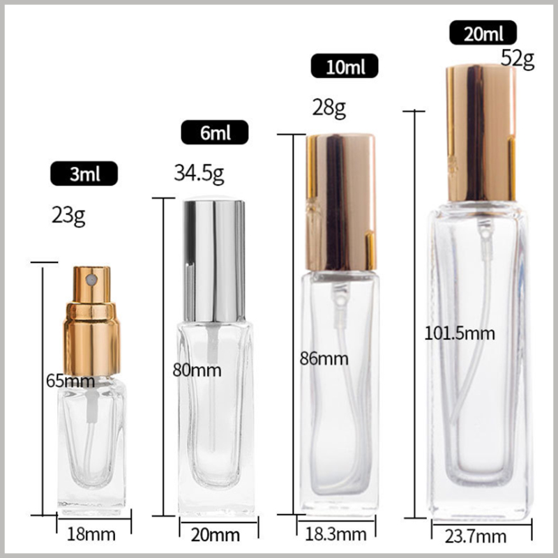 Small perfume spray bottle  Cosmetic bottles wholesale